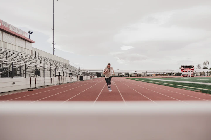 Illustrative outdoor sports photograph